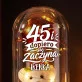 Wieczna Róża z Misiem Na 45 Urodziny Prezent Dla 45 Latki Kobiety: 45 I Dopiero Się Zaczyna
