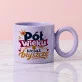 Kubek Z Okrągłym Uchem Na Złote Gody Prezent Dla Kobiety: Chibi Złota Energia Kubek Z Okrągłym Uchem Na Złote Gody Prezent Dla Kobiety: Chibi Złota Energia