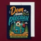 Kartka z Życzeniami Dla Podróżnika Dla Mężczyzny: Wędrowny Humor
