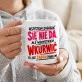 Kubek Z Nadrukiem Dla Niej Prezent Na Walentynki Dla Kobiety: Wszystkim Dogodzić Się Nie Da