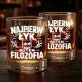 Szklanka Do Whisky Dla Znajomego Prezent Dla Mężczyzny: Najpierw Łyk, Potem Filozofia Szklanka Do Whisky Dla Znajomego Prezent Dla Mężczyzny: Najpierw Łyk, Potem Filozofia