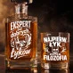 Zestaw Do Whisky Dla Znajomego Prezent Dla Mężczyzny: Humor Przy Whisky