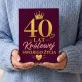Czekoladki Na 40 Urodziny Prezent Dla Kobiety: Złota Królowa 40 Czekoladki Na 40 Urodziny Prezent Dla Kobiety: Złota Królowa 40