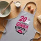 Fartuch Na 20 Rocznicę Ślubu Prezent Dla Kobiety: 20 Lat I Wciąż Gorąca W Kuchni