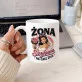 Kubek Z Nadrukiem Dla Panny Młodej Prezent Na Ślub Dla Kobiety: Żona Szefowa Kubek Z Nadrukiem Dla Panny Młodej Prezent Na Ślub Dla Kobiety: Żona Szefowa