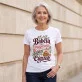 Koszulka Damska Biała Dla Babci Prezent Na Dzień Babci Dla Kobiety: Magia Babcinych Ciastek