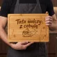 Deska Do Krojenia Na Dzień Ojca Prezent Dla Taty Mężczyzny: Heroiczna Kuchnia Taty Deska Do Krojenia Na Dzień Ojca Prezent Dla Taty Mężczyzny: Heroiczna Kuchnia Taty