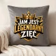 Poduszka Dekoracyjna Dla Zięcia Prezent Dla Mężczyzny: Jam Jest Legendarny Zięć