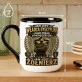 Kubek Z Nadrukiem Dla Żołnierza Prezent Na Przysięgę Wojskową Dla Mężczyzny: Władca Dyscypliny I Kubek Z Nadrukiem Dla Żołnierza Prezent Na Przysięgę Wojskową Dla Mężczyzny: Władca Dyscypliny I