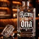 Karafka Do Wódki z Grawerem Dla Pary Młodej Prezent Na Ślub: Razem Do Dna - Gotyk