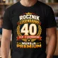 Koszulka Męska Dla 40 Latka Prezent Na 40 Urodziny Dla Mężczyzny: Wersja Premium