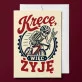 Kartka z Życzeniami Dla Kolarza Dla Mężczyzny: Rowerowy Vintage Humor Kartka z Życzeniami Dla Kolarza Dla Mężczyzny: Rowerowy Vintage Humor