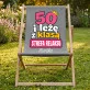 Leżak Z Nadrukiem Na 50 Prezent Na 50 Urodziny Dla Kobiety: 50 I Leżę Z Klasą Leżak Z Nadrukiem Na 50 Prezent Na 50 Urodziny Dla Kobiety: 50 I Leżę Z Klasą