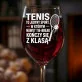 Kieliszek Do Wina Dla Tenisisty Prezent Dla Mężczyzny: Tenis Z Klasą