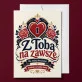 Kartka z Życzeniami Na Rocznicę Na Walentynki Dla Kobiety: Wieczna Elegancja