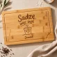 Deska Do Krojenia z Grawerem Dla Ogrodniczki Prezent Dla Kobiety: Sadzę, Więc Żyję Deska Do Krojenia z Grawerem Dla Ogrodniczki Prezent Dla Kobiety: Sadzę, Więc Żyję