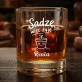 Szklanki Do Whisky z Grawerem Dla Ogrodniczki Prezent Dla Kobiety: Sadzę, Więc Żyję