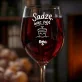 Kieliszek Do Wina z Grawerem Dla Ogrodniczki Prezent Dla Kobiety: Sadzę, Więc Żyję