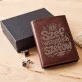 Portfel Skórzany Na Dzień Ojca Prezent Dla Taty Mężczyzny: Bezczelny Szef Domu Portfel Skórzany Na Dzień Ojca Prezent Dla Taty Mężczyzny: Bezczelny Szef Domu