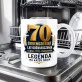 Kubek Z Nadrukiem Na 70 Urodziny Prezent Dla Mężczyzny: Legenda 70 Lat Kubek Z Nadrukiem Na 70 Urodziny Prezent Dla Mężczyzny: Legenda 70 Lat