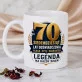 Zestaw Prezenowy Z Kubkiem Na 70 Urodziny: Legenda 70 Lat Zestaw Prezenowy Z Kubkiem Na 70 Urodziny: Legenda 70 Lat