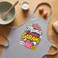 Fartuch Na Dzień Matki Prezent Dla Mamy Kobiety: Mama Rządzi Garami