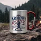 Kubek Metalowy z Karabińczykiem Dla Tenisistki Prezent Dla Kobiety: Kortowa Pasja