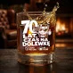 Szklanka Do Whisky Dla 70 Latka Prezent Na 70 Urodziny Dla Mężczyzny: 70 Lat, Czas Na Dolewkę