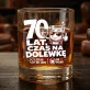 Szklanka Do Whisky Dla 70 Latka Prezent Na 70 Urodziny Dla Mężczyzny: 70 Lat, Czas Na Dolewkę