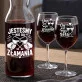 Zestaw Do Wina Na Walentynki Prezent Na Rocznicę Dla Pary: Manifest Pary