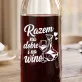 Karafka Do Wina Dla Młodej Pary Prezent Na Ślub Dla Pary: Miłosny Toast Karafka Do Wina Dla Młodej Pary Prezent Na Ślub Dla Pary: Miłosny Toast