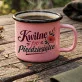 Kubek Emaliowany Dla 50 Latki Prezent Na 50 Urodziny Dla Kobiety: Kwitnąca Pięćdziesiątka Kubek Emaliowany Dla 50 Latki Prezent Na 50 Urodziny Dla Kobiety: Kwitnąca Pięćdziesiątka