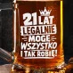 Kufel Na 21 Urodziny Prezent Dla Mężczyzny: 21 Lat Legalnie Mogę