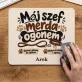 Podkładka Pod Myszkę Dla Psiarza Prezent Dla Mężczyzny: Mój Szef Merda Ogonem Podkładka Pod Myszkę Dla Psiarza Prezent Dla Mężczyzny: Mój Szef Merda Ogonem