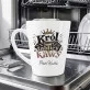 Kubek Personalizowany Na Dzień Nauczyciela Prezent Dla Nauczyciela Mężczyzny: Król Tablicy I Kawy Kubek Personalizowany Na Dzień Nauczyciela Prezent Dla Nauczyciela Mężczyzny: Król Tablicy I Kawy