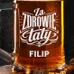 Kufel Personalizowany z Grawerem Na Pępkowe Dla Faceta Prezent: Wytworny Toast Taty