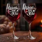 Dwa Kieliszki Do Wina Na 30 Lecie Ślubu Prezent Dla Pary: Wciąż Moja Wciąż Mój Dwa Kieliszki Do Wina Na 30 Lecie Ślubu Prezent Dla Pary: Wciąż Moja Wciąż Mój