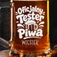 Kufel Personalizowany Dla Faceta Prezent Dla Mężczyzny: Oficjalny Tester Piwa