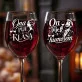 Dwa Kieliszki Do Wina Dla Dwojga Prezent Dla Pary: Duet Toastów