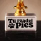 Statuetka Z Grawerem Dla Miłośnika Psów Prezent Dla Mężczyzny: Tu Rządzi Pies