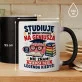 Kubek Z Nadrukiem Dla Studenta Prezent Dla Mężczyzny: Motywacja Geniusa Kubek Z Nadrukiem Dla Studenta Prezent Dla Mężczyzny: Motywacja Geniusa