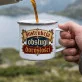 Kubek Emaliowany Na Osiemnastkę Prezent Dla Mężczyzny: Herb Młodego Dżentelmena Kubek Emaliowany Na Osiemnastkę Prezent Dla Mężczyzny: Herb Młodego Dżentelmena