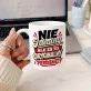 Kubek Z Nadrukiem Na Urodziny Prezent Dla Mężczyzny: Nieidealny Oryginalny Kubek Z Nadrukiem Na Urodziny Prezent Dla Mężczyzny: Nieidealny Oryginalny