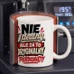 Kubek Z Nadrukiem Na Urodziny Prezent Dla Mężczyzny: Nieidealny Oryginalny Kubek Z Nadrukiem Na Urodziny Prezent Dla Mężczyzny: Nieidealny Oryginalny