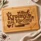 Deska Do Krojenia Dla Nowożeńców Prezent Na Ślub Dla Pary: Małżeńska Kuchnia Retro