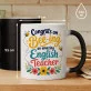 Kubek Z Nadrukiem Dla Nauczyciela Angielskiego Prezent Dla Mężczyzny: Bee-Ing An Amazing Teacher Kubek Z Nadrukiem Dla Nauczyciela Angielskiego Prezent Dla Mężczyzny: Bee-Ing An Amazing Teacher