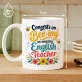 Kubek Z Nadrukiem Dla Nauczyciela Angielskiego Prezent Dla Mężczyzny: Bee-Ing An Amazing Teacher Kubek Z Nadrukiem Dla Nauczyciela Angielskiego Prezent Dla Mężczyzny: Bee-Ing An Amazing Teacher