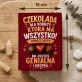 Czekoladki Na Boże Narodzenie Prezent Dla Kobiety: Czekolada Dla Genialnej Czekoladki Na Boże Narodzenie Prezent Dla Kobiety: Czekolada Dla Genialnej