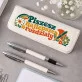 Zestaw Pióro i Długopis w Etui Na 40 Urodziny Prezent Dla 40 Latki Kobiety: Elegancka Czterdziestka Zestaw Pióro i Długopis w Etui Na 40 Urodziny Prezent Dla 40 Latki Kobiety: Elegancka Czterdziestka
