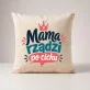 Poduszka Dekoracyjna Na Dzień Mamy Prezent Dla Mamy Kobiety: Cicha Królowa Domu Poduszka Dekoracyjna Na Dzień Mamy Prezent Dla Mamy Kobiety: Cicha Królowa Domu